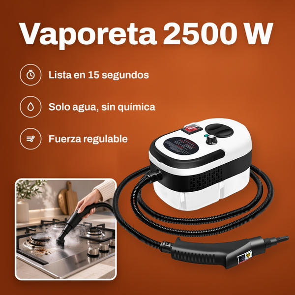 Bruna, vaporeta de 2500 W
