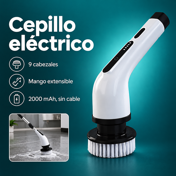 Rita - Cepillo eléctrico de limpieza 9 en 1