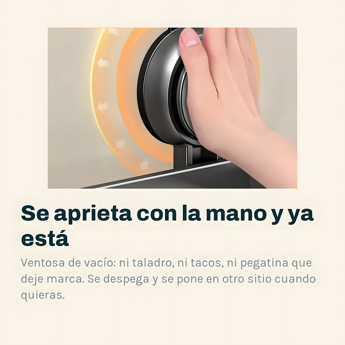 Clara - Estante de baño con ventosa