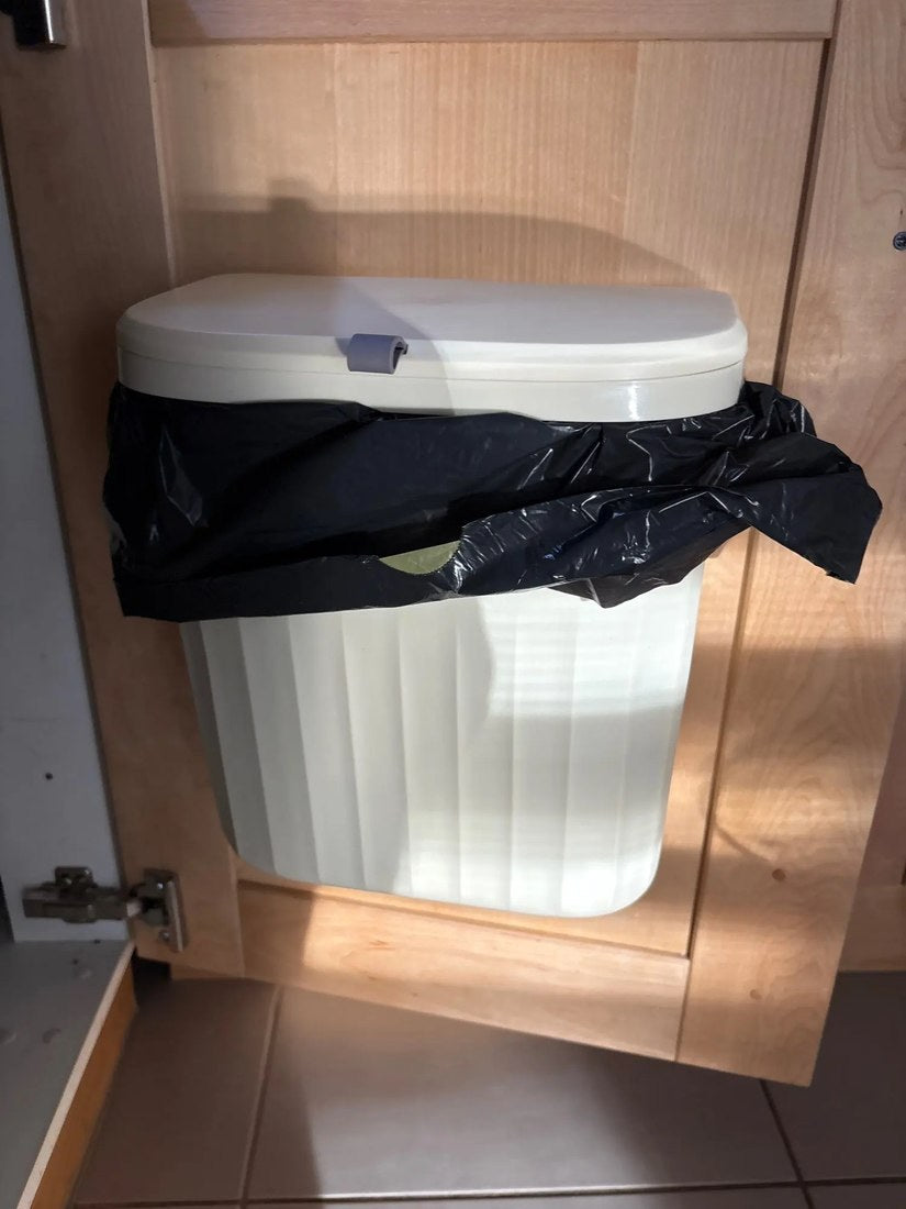 Alba - Papelera colgante de cocina 9,7 L