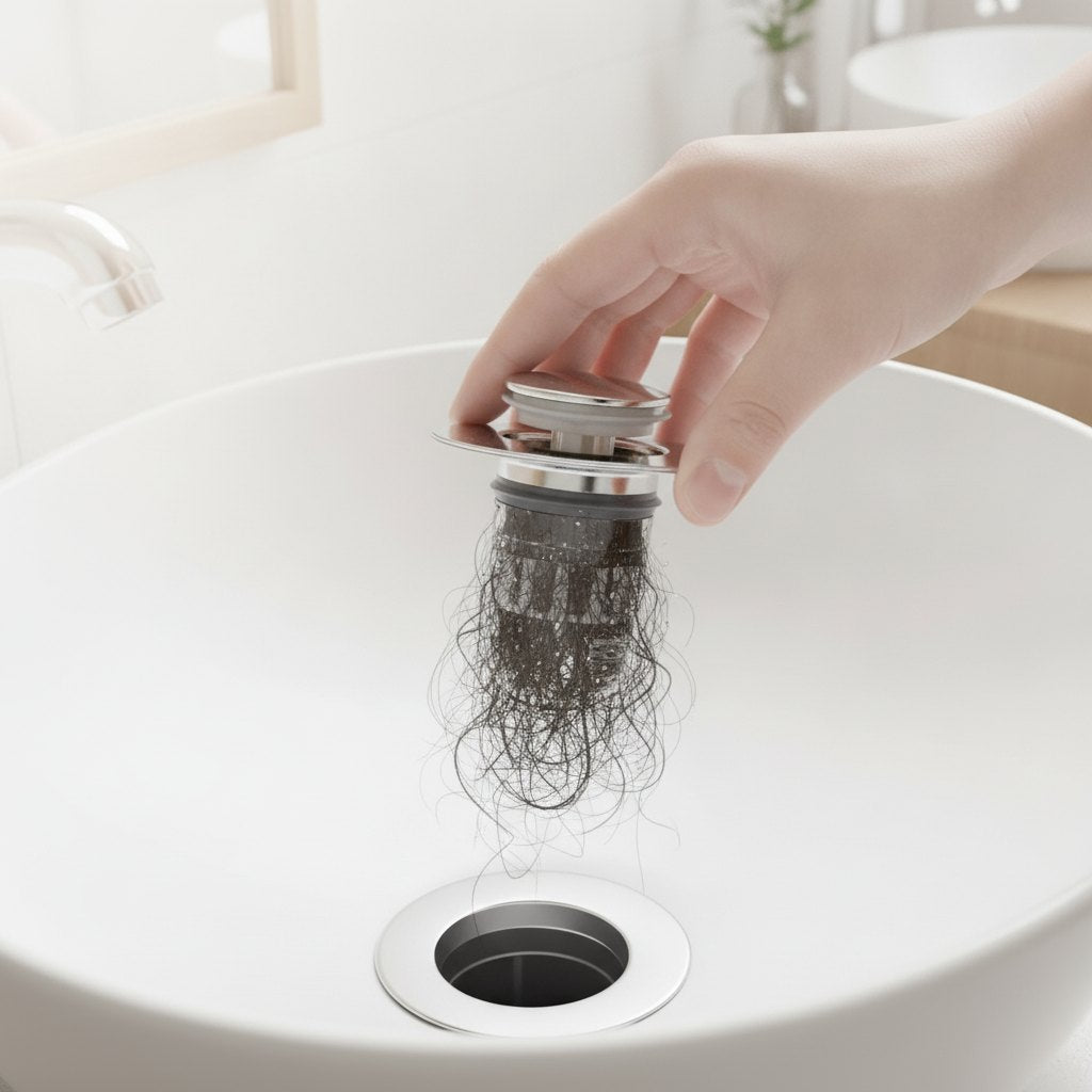 La cesta atrapa el pelo