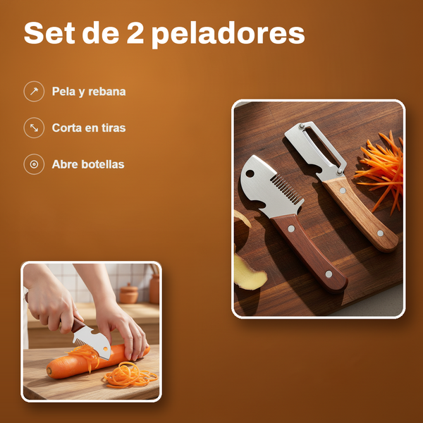 Julia, set de 2 peladores