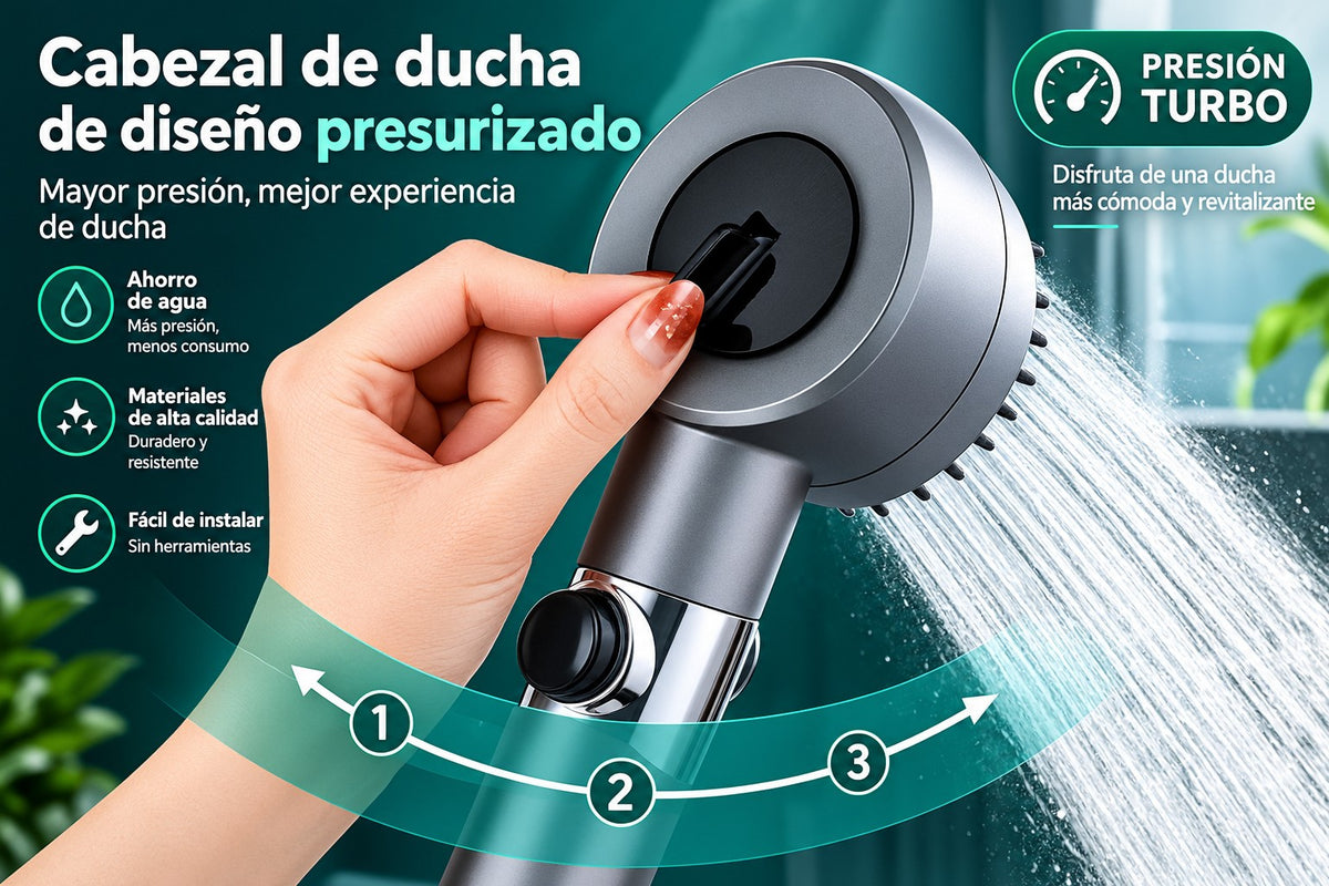 Vera - Cabezal de ducha de alta presión