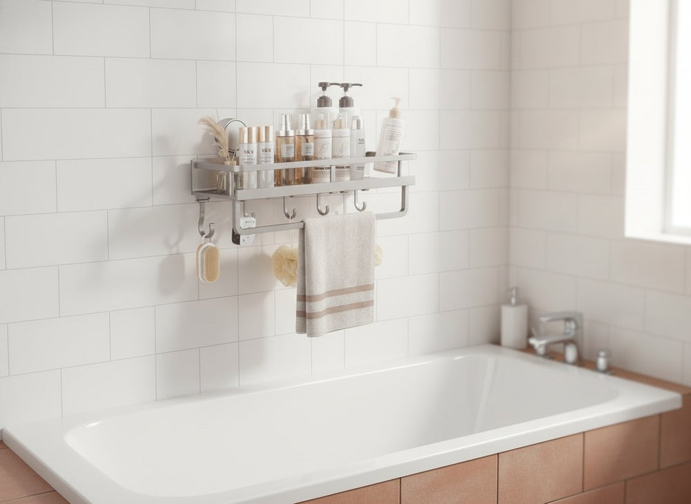 Después: El borde de la bañera