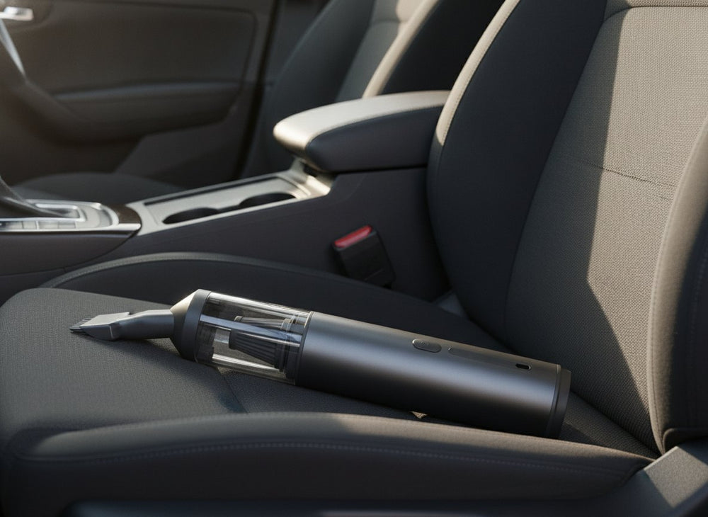 Después: El asiento del coche