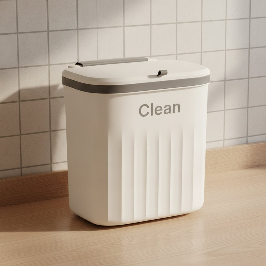 Alba - Papelera colgante de cocina 9,7 L