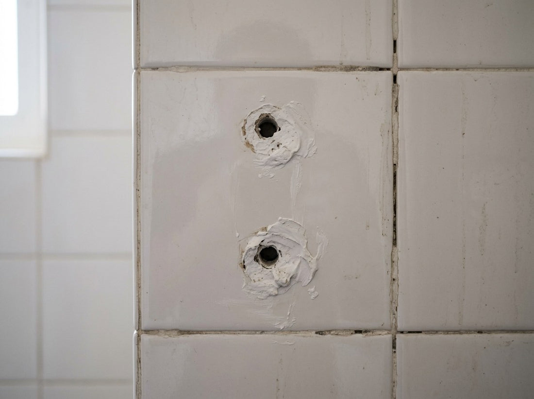 Agujeros en el azulejo