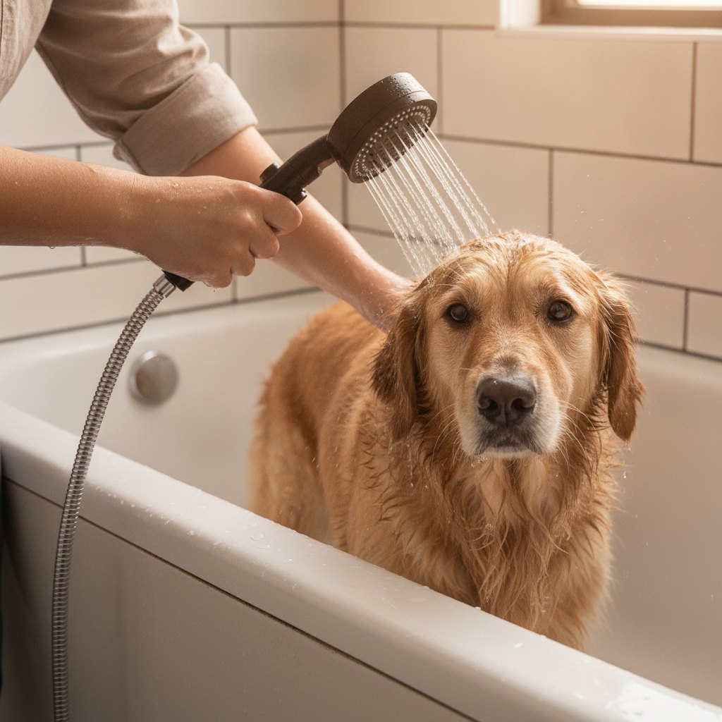 Bañar al perro