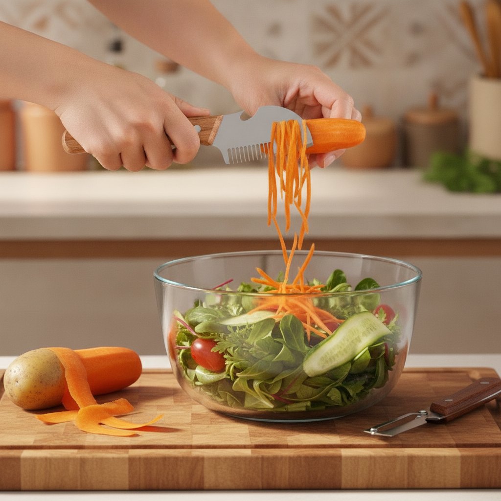 Zanahoria para la ensalada