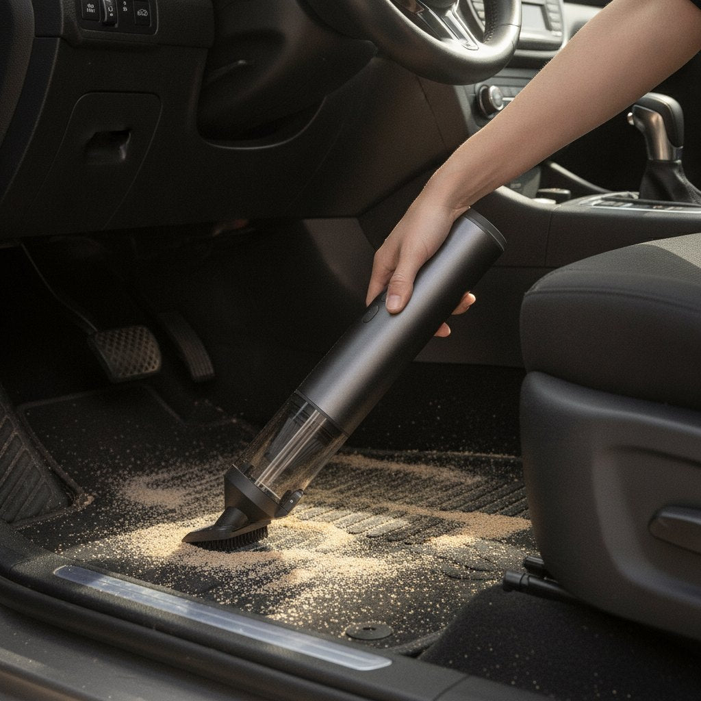 La alfombrilla del coche
