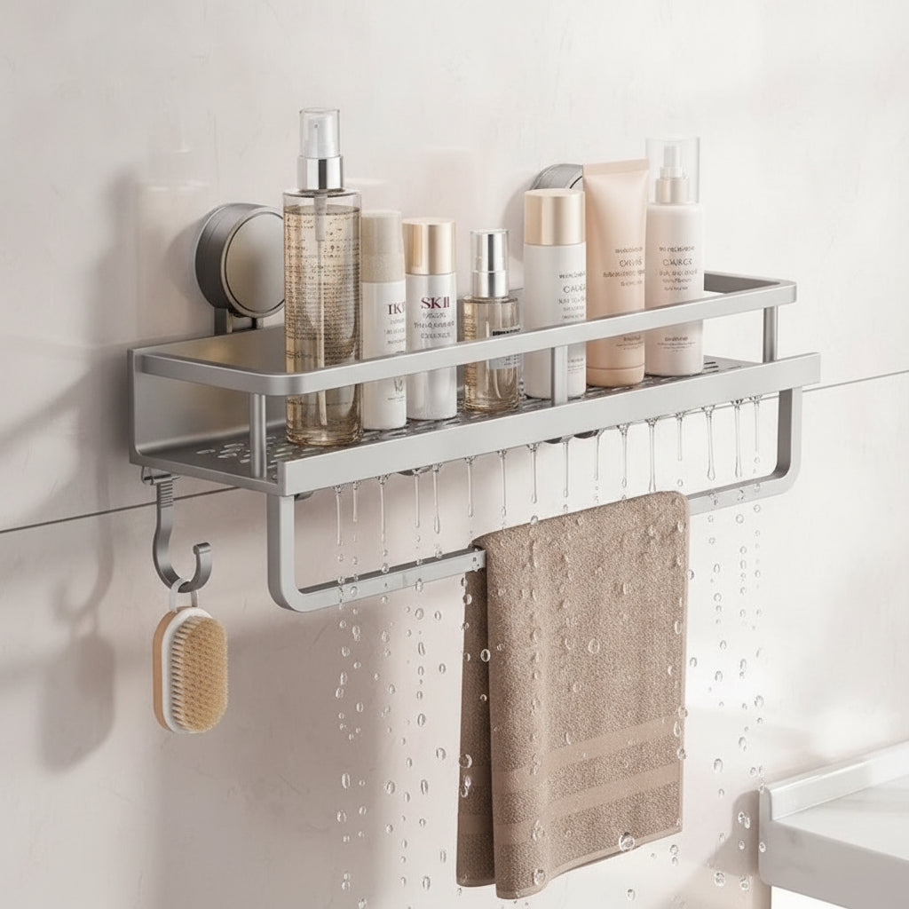 Clara - Estante de baño con ventosa